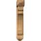 Ekena Millwork Olympic Arts and Crafts Smooth Bracket w/ Offset Brace, Western Red Cedar, 7 1/2"W x 30"D x 42"H BKT0806X30X42OLY03SWR - alternate 4